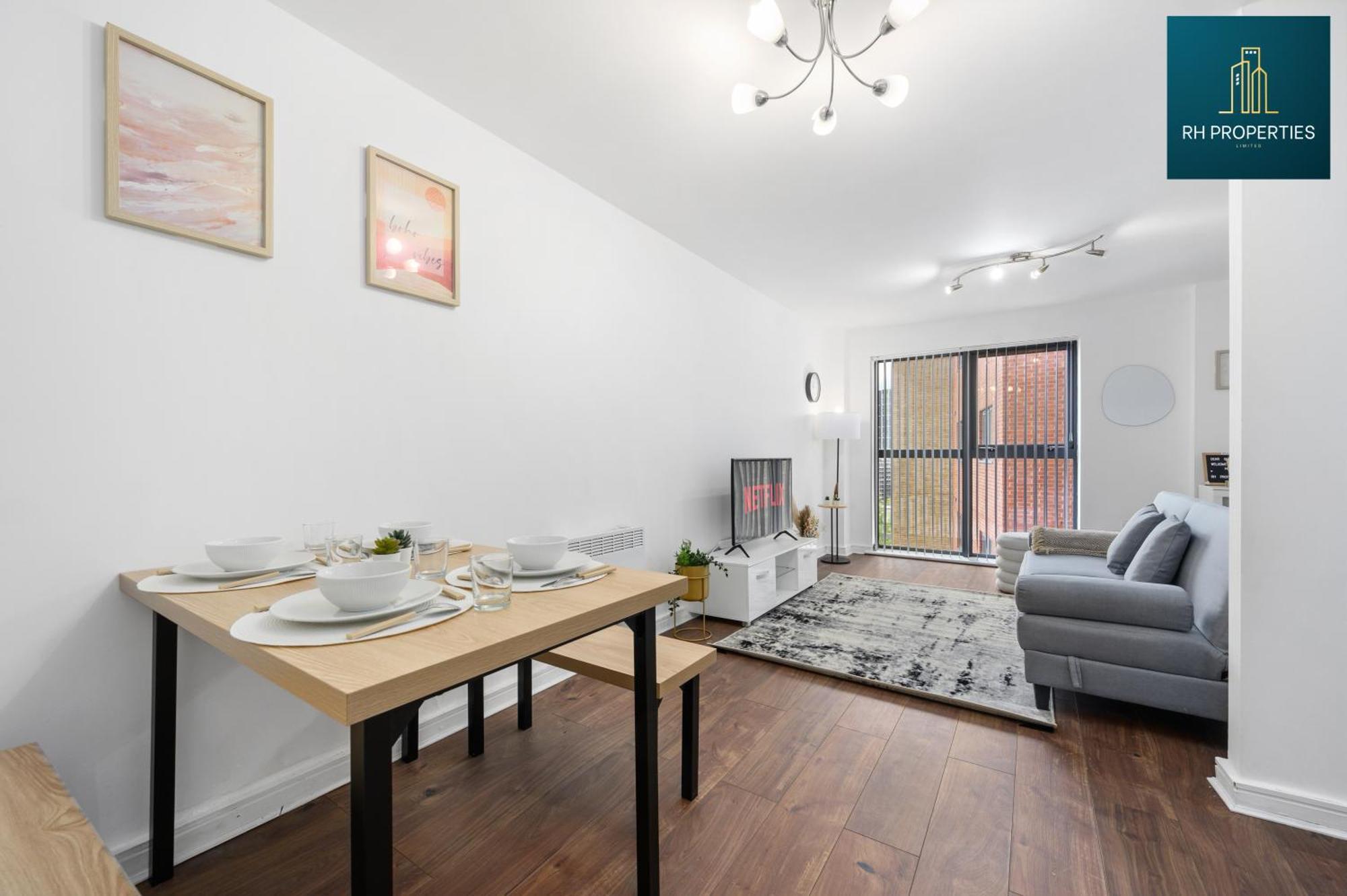 Modern Studio Near City Centre Manchester Exterior foto